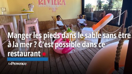 Manger les pieds dans le sable sans être à la mer ? C’est possible dans ce restaurant
