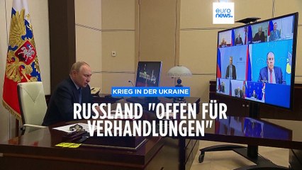 Ukraine sieht keinen "guten Glauben" in Russlands Verhandlungsversuchen