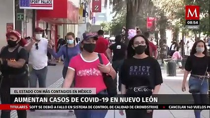 Nuevo León lidera los casos positivos de covid-19 a nivel nacional en semana 28 de 2024