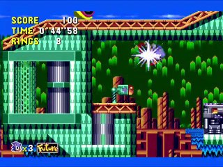 Sonic CD online multiplayer - mega-cd