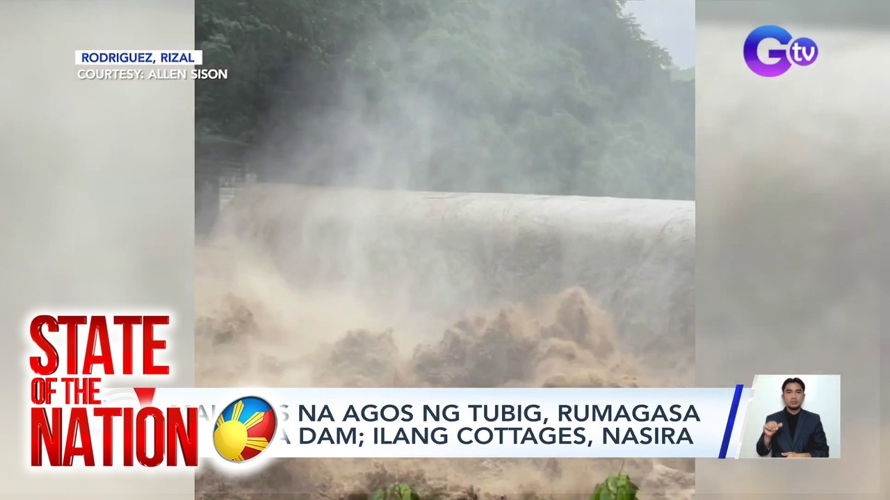 State of the Nation (Part 1 & 3) Pinsala ng Bagyong Carina at Habagat; Kapuso Bayanihan; Atbp.