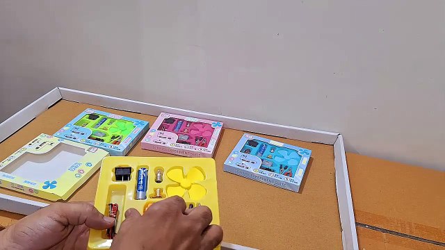 Unboxing and Review of Science School Projects Experiment Kits Fan Light Bulb and Motor Electric Circuit Physics and OTHERS