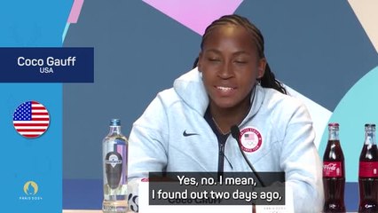 Gauff 'in shock' after being named USA's flag bearer