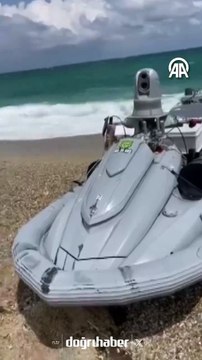 Çatalca'da insansız deniz aracı bulundu
