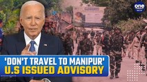 US issues travel advisory for India, Asks its Citizens Not to Travel to Manipur, Jammu and Kashmir