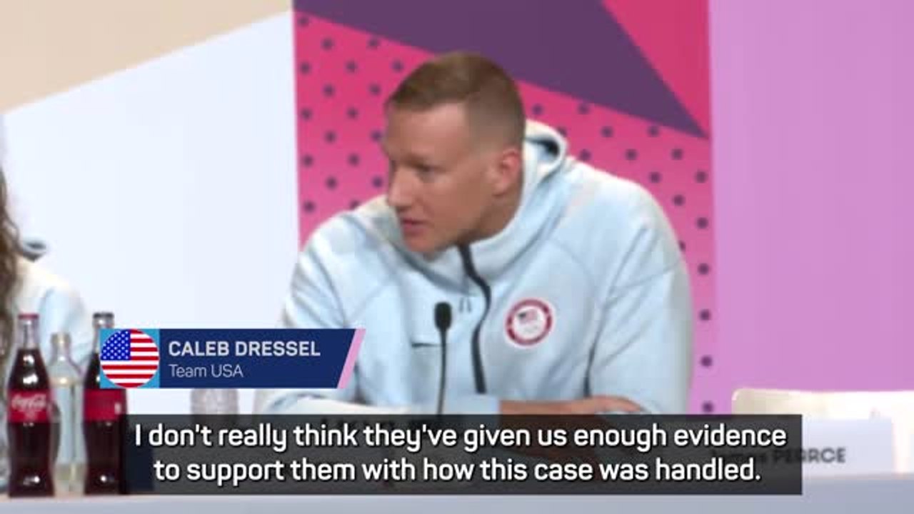 Dressel feels there has been no transparency over doping scandal
