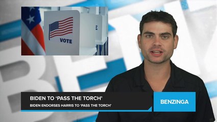 Biden Puts 'Personal Ambition' Aside, Endorses VP Harris to 'Pass the Torch to a New Generation'