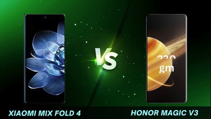 Xiaomi Mix Fold 4 vs Honor Magic V3