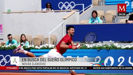 Novak Djokovic en busca del sueño olímpico en París 2024