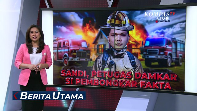 Perjuangan Sandi Butar-Butar, Petugas Damkar Kota Depok Si Pembongkar Fakta
