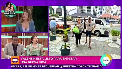Valentín está listo para iniciar una nueva vida
