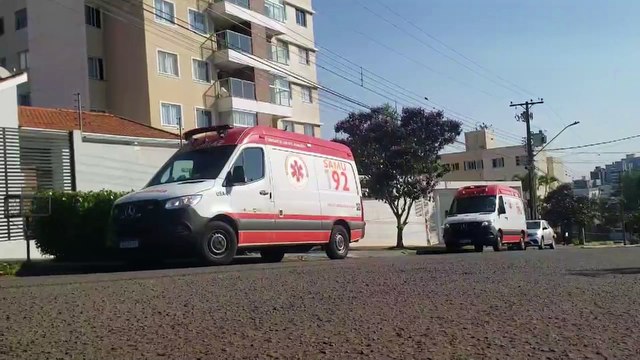 Idoso é socorrido pelo Samu após quadro de insuficiência respiratória no Ciro Nardi