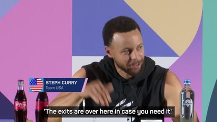Danger during opening ceremony? - Curry and Durant asked strange safety question