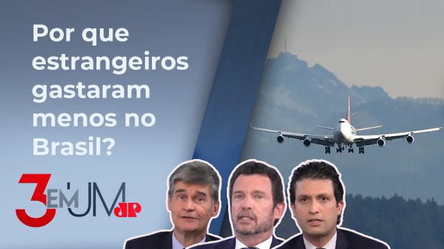 Gastos de brasileiros no exterior somam US$ 1,2 bilhão em um mês; comentaristas debatem