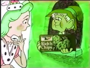 1970s Keebler Rich And Chips cookies TV commercial