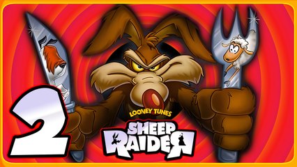Sheep Raider / Sheep, Dog 'n' Wolf  Walkthrough Part 2 (PS1) 100%