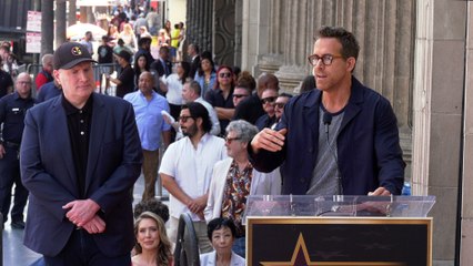 Ryan Reynolds speech at Kevin Feige's Hollywood Walk of Fame star ceremony