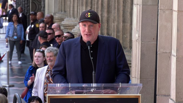 Kevin Feige speech at his Hollywood Walk of Fame star ceremony