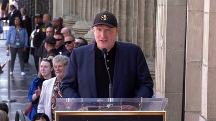 Kevin Feige speech at his Hollywood Walk of Fame star ceremony