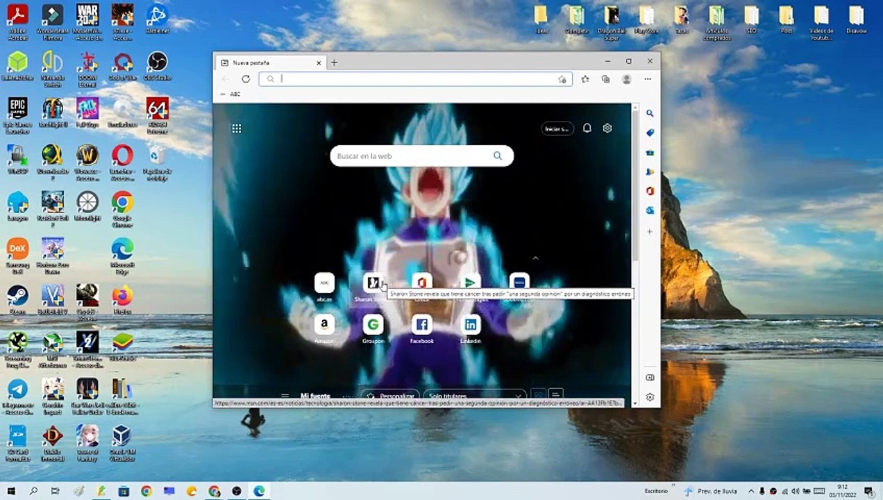  Como PONER una BARRA de BÚSQUEDA FLOTANTE del BUSCADOR BING en el ESCRITORIO de MI PC
