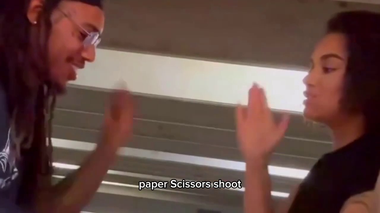 Video World star Rock paper scissors yellow dress video _ Rock paper scissors video #dankdahl