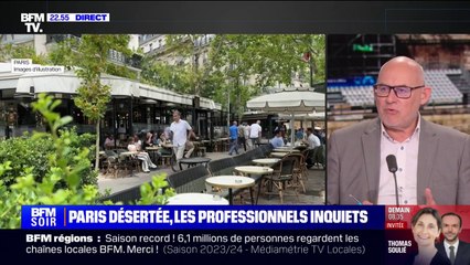 Download Video: Paris: le taux d'occupation pour l'hôtellerie devrait atteindre 82% pendant les Jeux olympiques, d'après Franck Delvau (président de l'UMIH Paris Île-de-France)