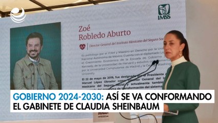 Gobierno 2024-2030: Así se va conformando el gabinete de Claudia Sheinbaum