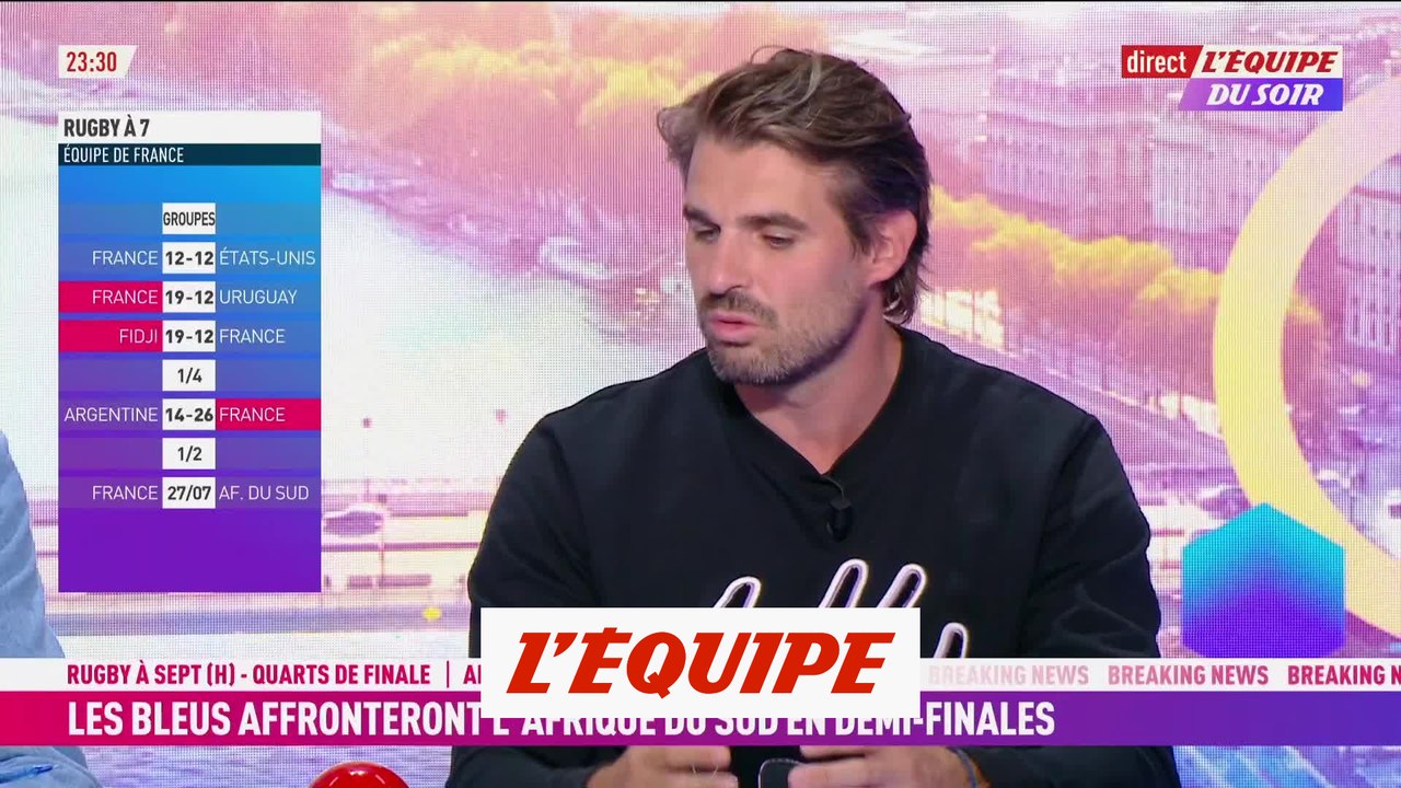 Les Bleus qualifiés pour les demi-finales après avoir battu l'Argentine - JO 2024 - Rugby à 7 (H)