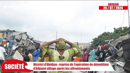 Reportage: Sur les décombres des commerces et habitations détruits à Adjamé Village 2