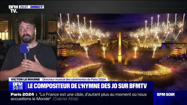 Victor Le Masne (directeur musical des cérémonies de Paris 2024): J'essaye de proposer une musique inclusive qui se nourrit de plein d'influences venant de partout