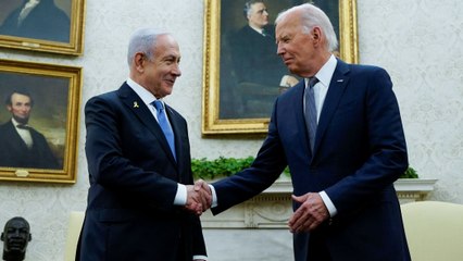 Reunión de Joe Biden con Benjamín Netanyahu