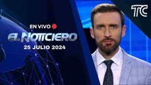  EN VIVO: Choque múltiple en Quito | El Noticiero: 25 de julio 2024