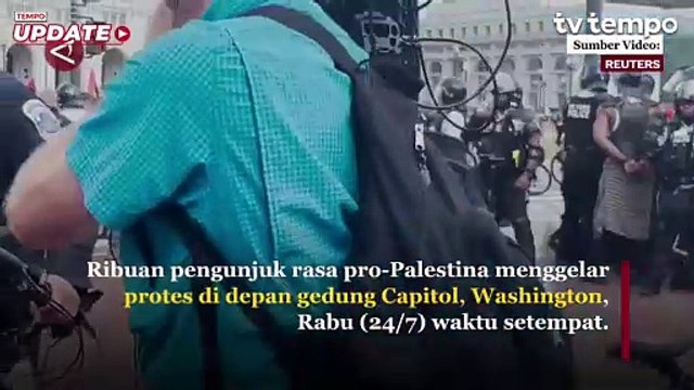 Kedatangan PM Israel Netanyahu ke Kongres AS Disambut Protes Massa