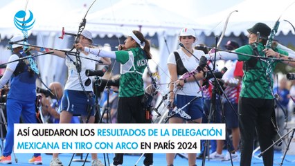 Así quedaron los resultados de la delegación mexicana en tiro con arco en París 2024