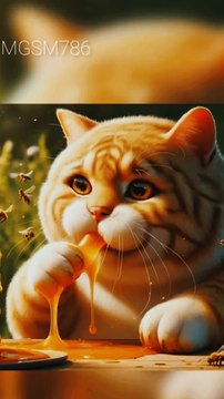 Cat was greedy story | cute cat story |funny ai cat | cute kittens story/#cat #kitten #cute #cutecat