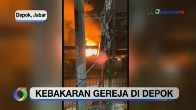 OKEZONE UPDATES: Kebakaran Gereja di Depok hingga Aktris Salma Hayek Bawa Obor Olimpiade