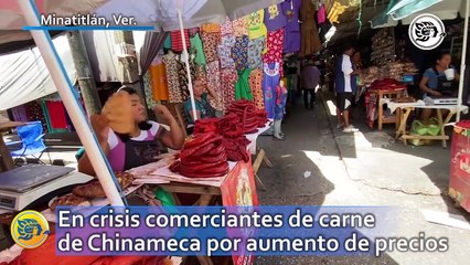 En crisis comerciantes de carne de Chinameca del callejón Fernández por aumento de precios