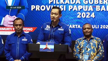 [FULL] AHY Serahkan Langsung Surat Rekomendasi Demokrat ke Paslon Pilkada 2024