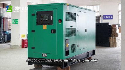 Cummins series silent diesel generator