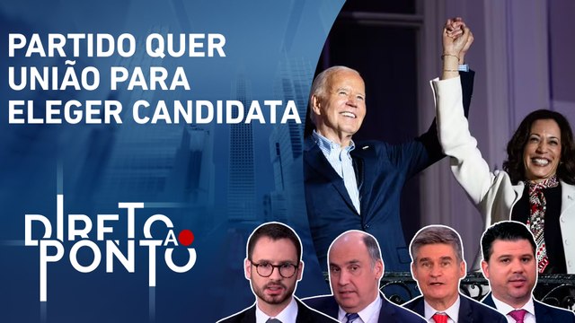 Democratas acertam em apostar em Kamala Harris? Comentaristas debatem | DIRETO AO PONTO