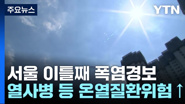 [날씨] '푹푹 찐다', 오전부터 체감 35℃...제주도 호우경보 / YTN
