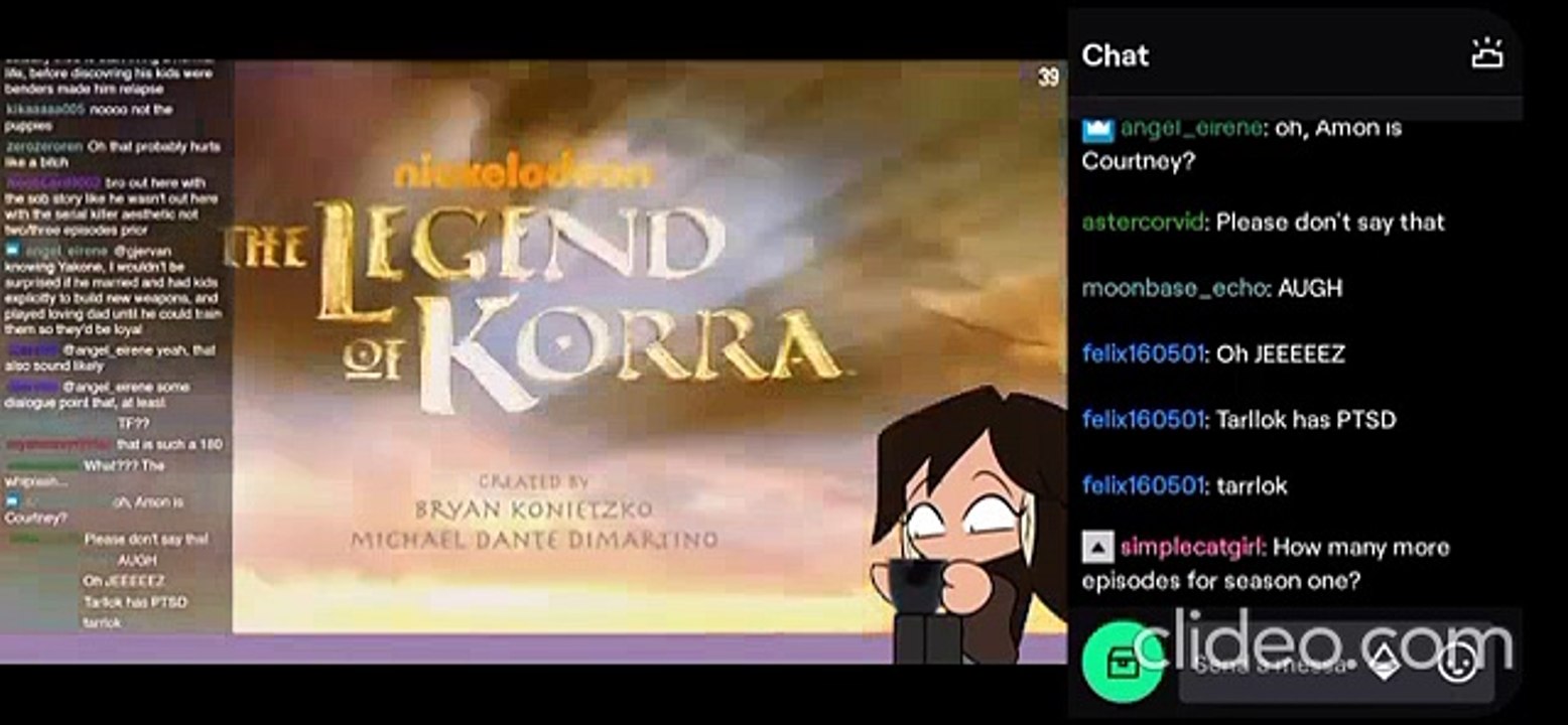 Working on Korra Video II 3:6