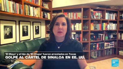 Pia Taracena: 'El hijo de 'El Chapo' y 'El Mayo' Zambada serán reemplazados por otros capos'