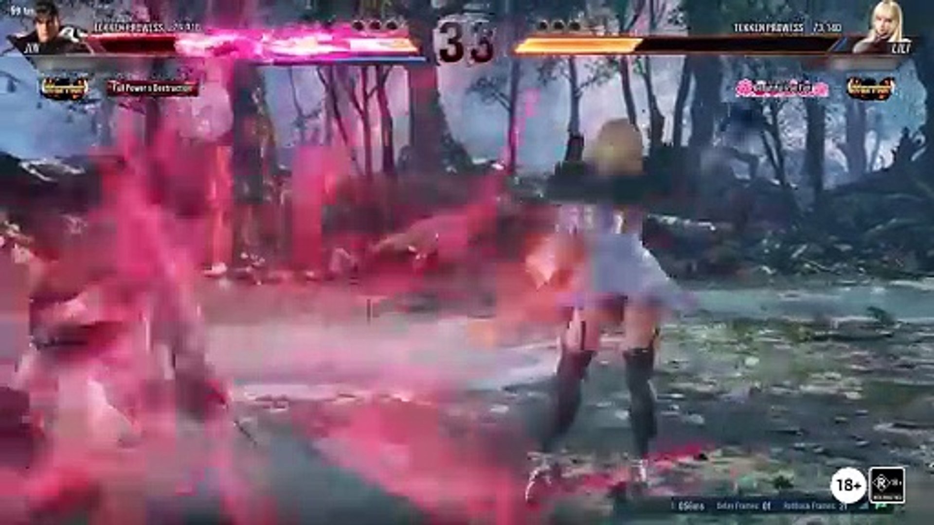 ⁣Fighting game video viral game