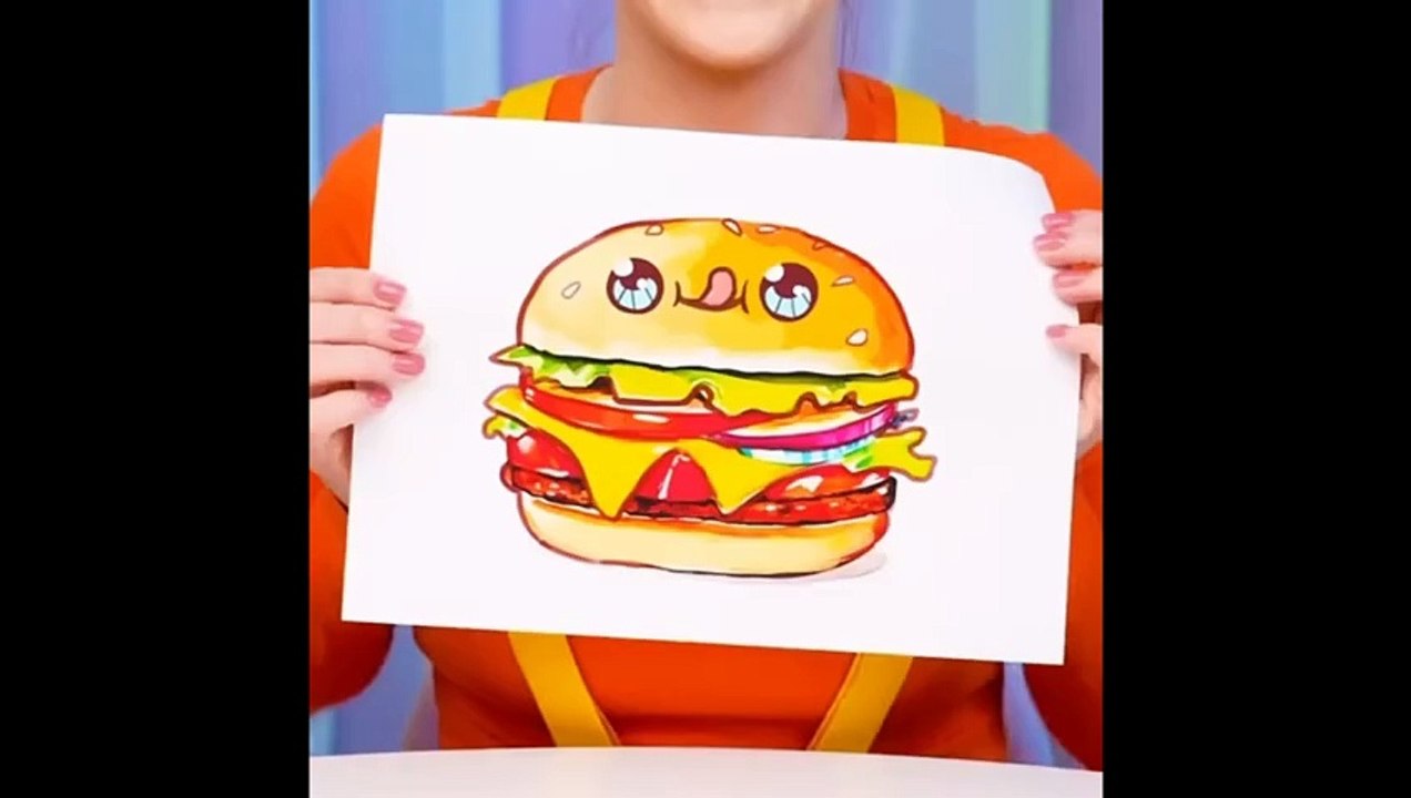 #Giant vs Tiny food makeover challenge