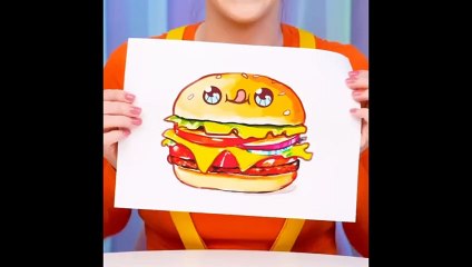 #Giant vs Tiny food makeover challenge