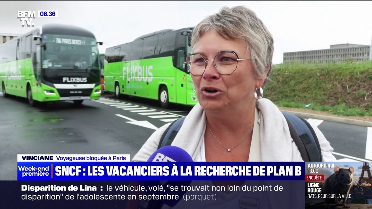Sabotages des lignes SNCF: les vacanciers bloqués cherchent un plan B