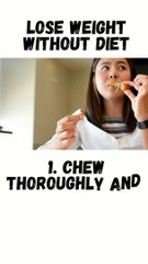 How to Lose Weight without dieting #shortsvideo