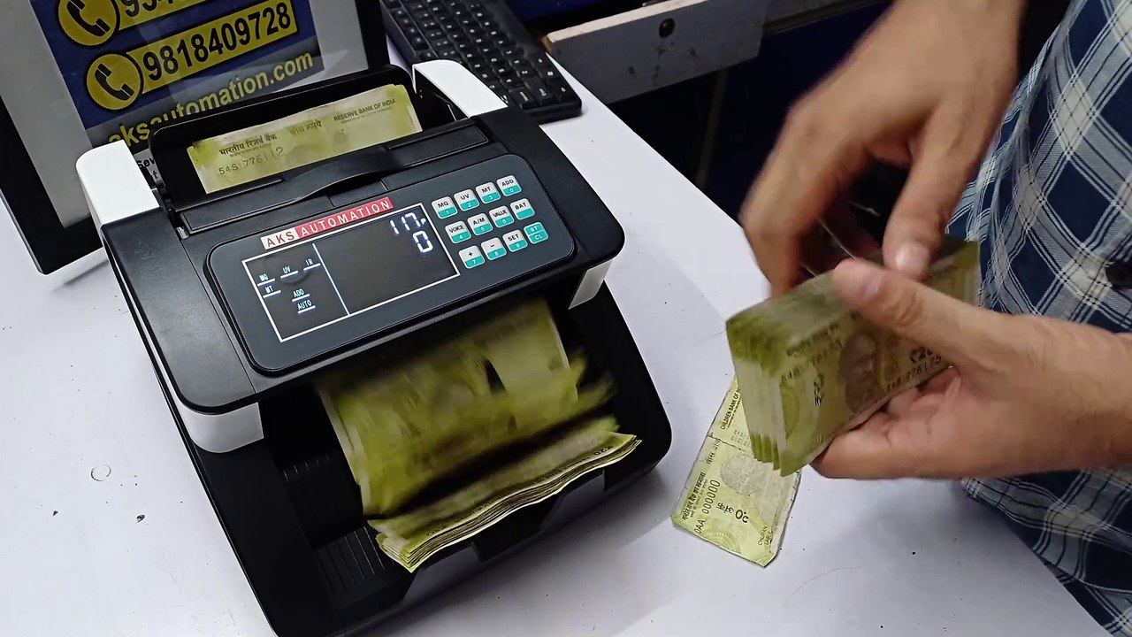 Best Note Counting Machine Dealers in Noida 2024 Under 10000/-