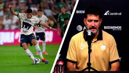 Lema defiende a Memo Martínez tras penal fallado en derrota de Pumas: "Es muy efectivo en los entrenamientos"
